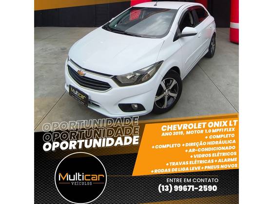 CHEVROLET ONIX 1.0 MPFI LT 8V FLEX 4P MANUAL CHEVROLET ONIX 1.0 MPFI LT 8V FLEX 4P MANUAL